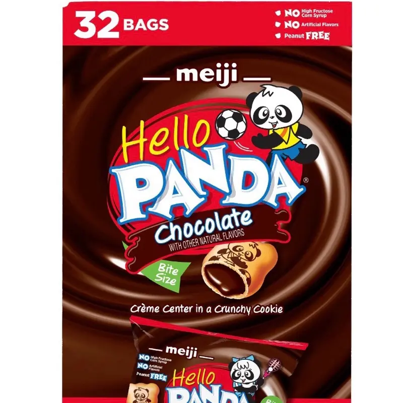 Hello Panda Chocolate Crème Filled Cookies - 0.75 oz Each, 32-Count Package