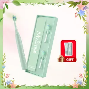 MySmile Essential Sonic Electric Toothbrush - 45,000 VPM Motor, 5 Modes & 3 Brush Heads (Free nHA Toothpaste Gift)