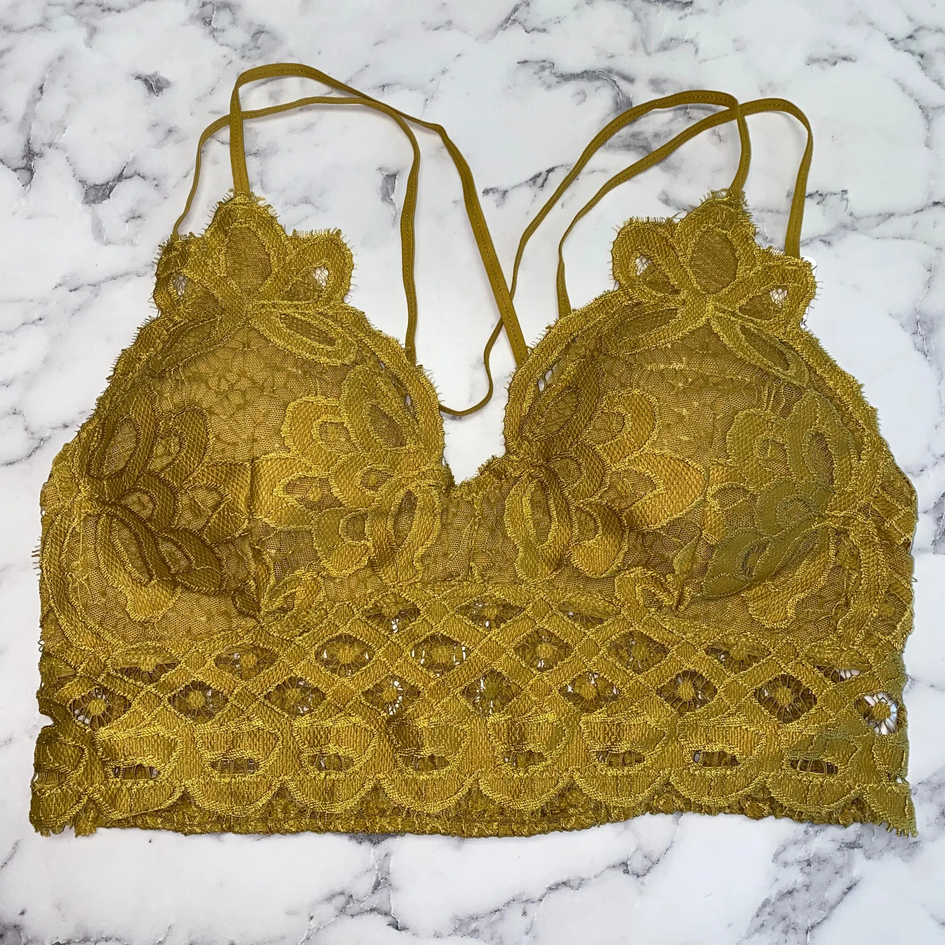 Bralette - Sheen Gold Bralette - Sheen Gold