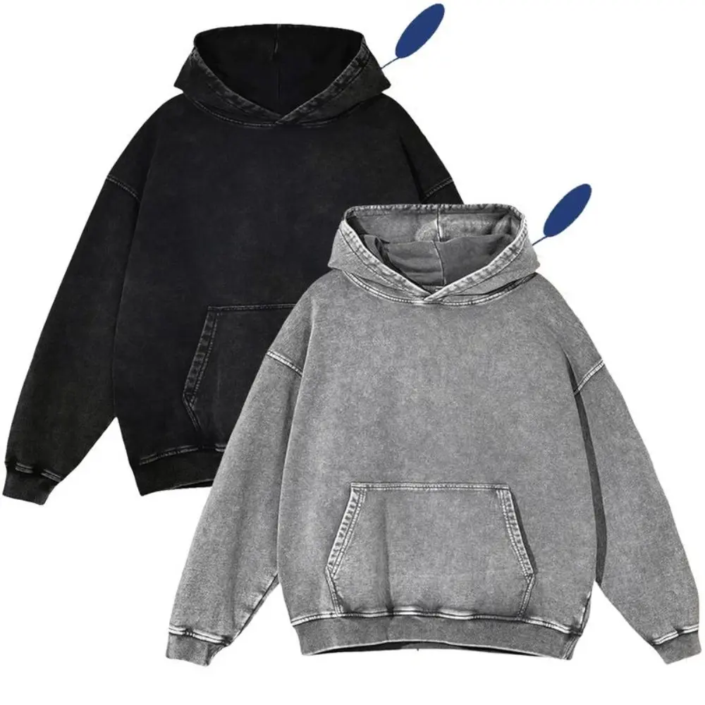 2 Pack Acid Wash Hoodie Oversized Vintage Hoodie Unisex Heavy Weight Hoodie Distress Hoodies for Men Women CouplesAcid Wash Hoodie Oversized Vintage Hoodie Unisex Heavy Weight Hoodie Distress Hoodies for Men Women Couples with Pockets Distressed Menswear