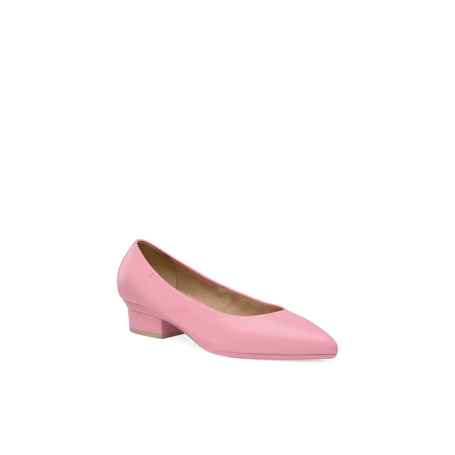 The Pump - Pink Leather - Final Sale