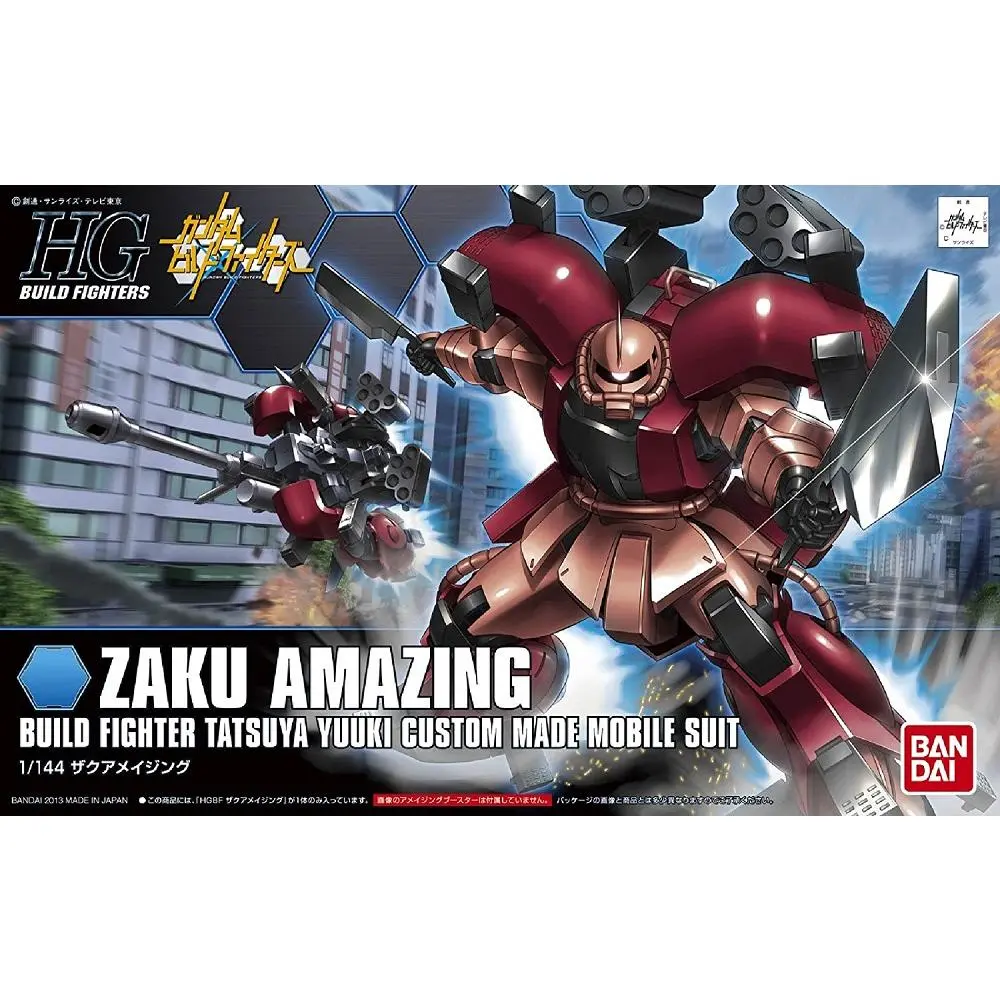 Bandai HGBF Gundam Build Fighters Zaku Amazing HG 1/144 Model Kit