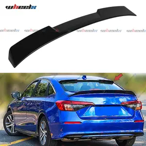 2022-2025 Honda Civic Sedan – Gloss Black Rear Window Roof Spoiler | Direct Fit | 4-Door Only fathersdaygift