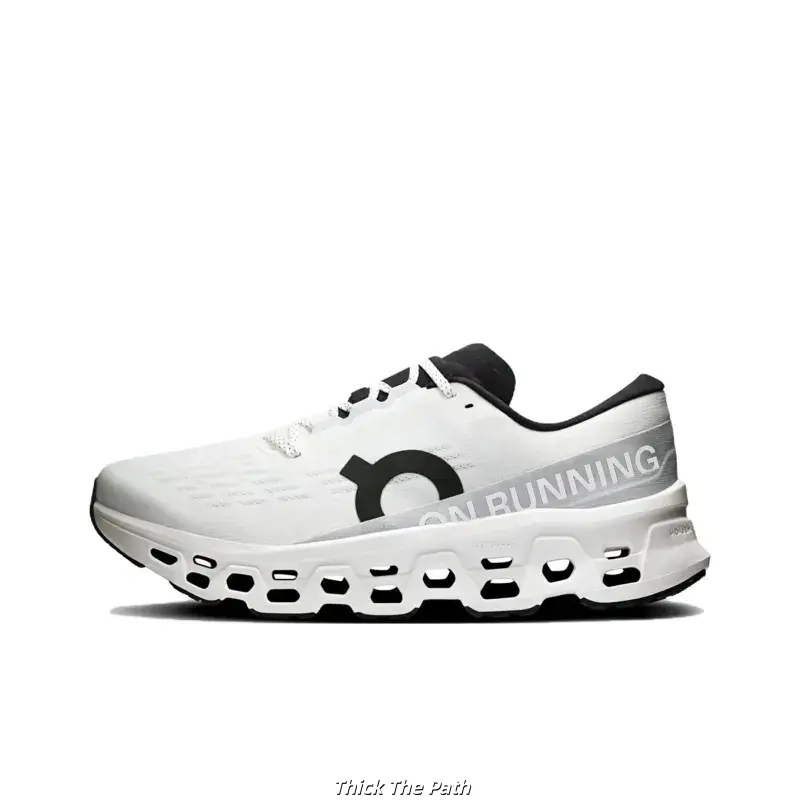 Brand New Sealed Multi-Size Unisex All-White Printed Breathable Knit Mesh Running Sneakers (with Original Box) - Men's/Women's Shoes, Large Segmented Wave Hollow Cushion Sole, Non-Slip Athletic Trainers for Running, Gym
