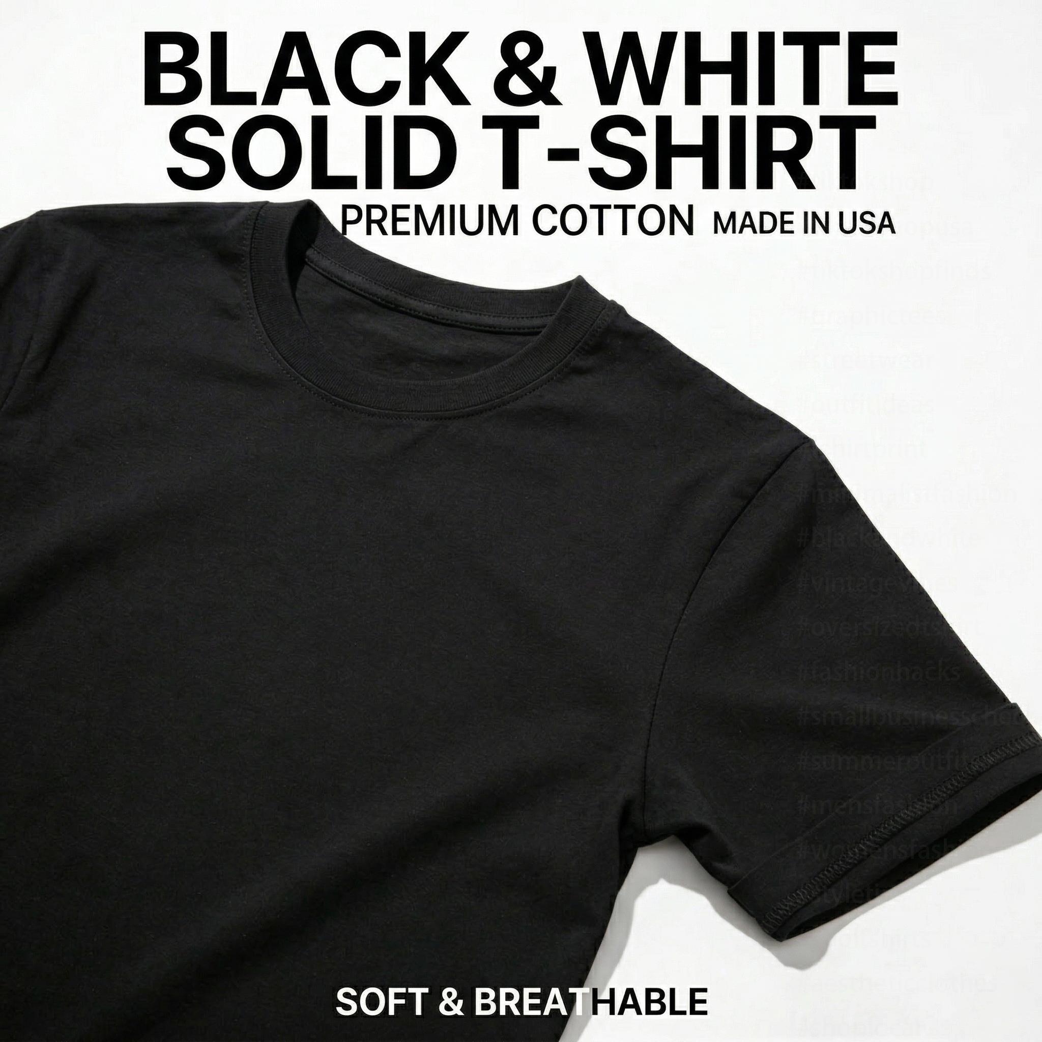 Abstract Art Design Men's T-Shirt 180g Pure Cotton T-Shirt Men's Sport Casual Colorful Swirls And Lines Pattern Summer And Spring Wear Gift For Art Lovers And Creative Minds Black