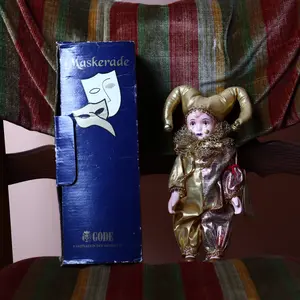 Handmade porcelain doll No 1 - “Pedro” by Goede