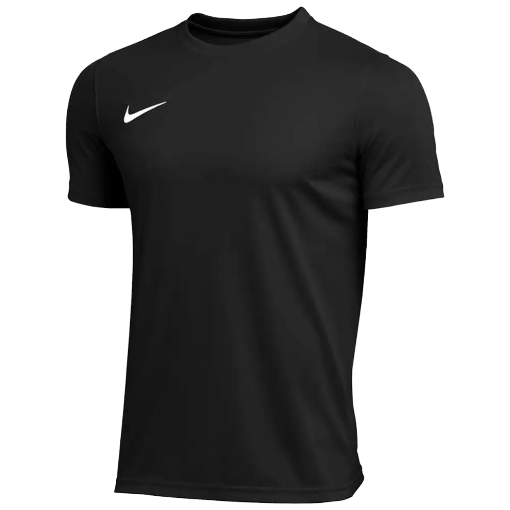 NIKE Youth Park Short Sleeve Dri-FIT Shirt, Breathable Polyester Fitness Training Wear with Mesh Back Panel for Sports, Athletic Style Activewear, Dry Fit Shirt, Casual Fitness Breathable, Dry Fit Active, Active Wear
