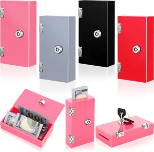 4 Pack   Box Portable Winners    Box with 2  Pocket Sized  Safe Colored Safe Storage Stops Addictive Urges