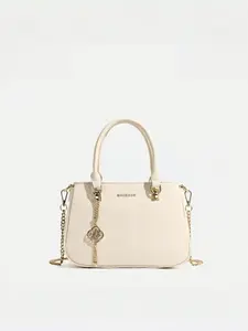 Nude Shell Bag, Unique Design Handbag, Versatile Crossbody & Shoulder Bag, Large Capacity Daily Commute Bag, Stylish and Practical