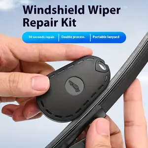 2pc Windshield Wiper Repair Kit | Ergonomic Universal No-Bone Cleaner for Cars and Trucks, Extends Wiper Lifespan, Improves Visibility, Compact Design, Ideal for Vehicle Maintenance and Gifting