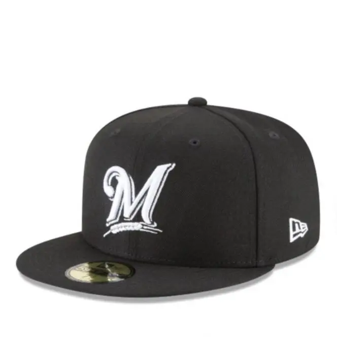 Milwaukee Brewers MIL MLB Authentic New Era 59FIFTY Fitted Cap - 5950 Hat