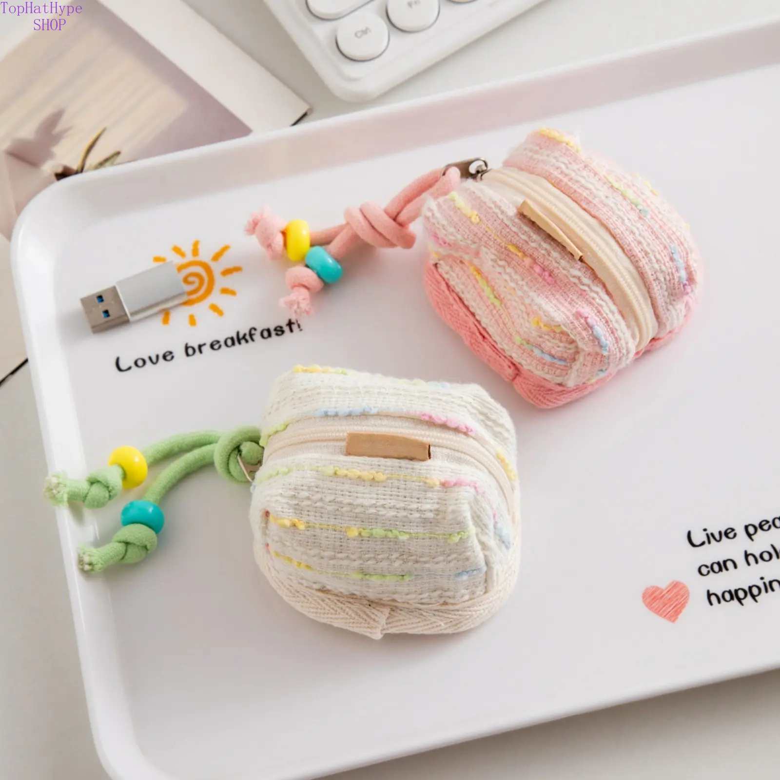 Women's Cute Mini Synthetic Soft Pouch - Travel Pouches, Organization Bag, Lightweight Carry, Purse Pocket Fit, Compact Travel Storage, Multi-Purpose Gadget & Coin Organizer, Purse Stuffers