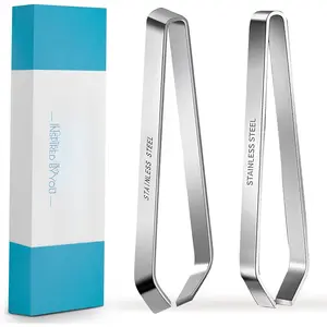 Professional Fish  Tweezers and Pliers Set, Stainless Steel Flat and Slant Tweezers, Pin  Remover for Salmon, Trout, Catfish, Precision Deboning Tool for Kitchen