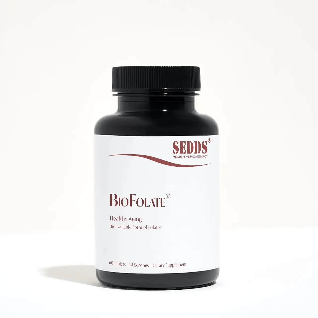 SEDDS BioFolate (L-Methylfolate) 15mg | Bioavailable Form of Folic Acid | Optimized and Activated | Non-GMO, Gluten Free, Made in USA |  5-MTHF