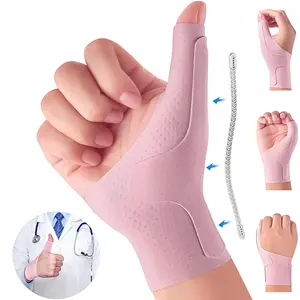 Wrist Thumb Brace Mommy Compression Stabilizer Waterproof Thumb Spica Splint for Arthritis,Trigger Finger,De Quervains Tenosynovitis,Tendonitis,CMC Joint Pain and Support-Women Men-Left or Right Hand