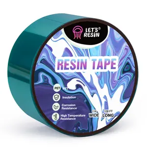 2Inch Wide x 108FT Long Resin Tape,Thermal Adhesive Tape,High-Temperature Heat Insulation, Easy Peel, Release Resin Tape for Epoxy Resin Molding, River Tables,Remove Residue LET'S RESIN