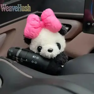 Cute Panda Cartoon Car Tissue Box for Women & Girls, Universal Auto Tissue Holder with Adorable Design, Stylish Vehicle Interior Decoration Accessories, Perfect for Car Seat, Dashboard & Daily Car Use, Lovely Car Decor Gift