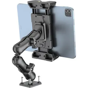 Tablet Mount for  - Heavy Duty Drill Base - Tablet Holder for  Dashboard, iPad Holder for  5"-13" iPad Pro  Galaxy Kindle fire Tablets and  Wall Desk etc.