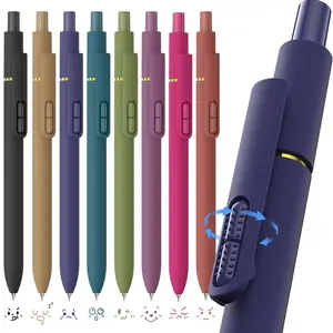 Colorful Gel Pens - 8 Pcs Colored Ink Pens Coloring | 0.7MM Smooth Writing Medium Point - Quick Drying Retractable Colored Pen for Journaling Note Taking tiktokshopmemorialday