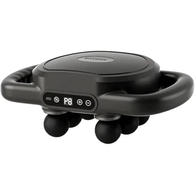12 Head Massage device Deep Tissue with 9 Levels & 9 Modes,Electric Percussion Massager Tool for Back/Shoulder/Waist/Leg/Arm/Foot/Buttocks- Full Body Muscle Pain Relief