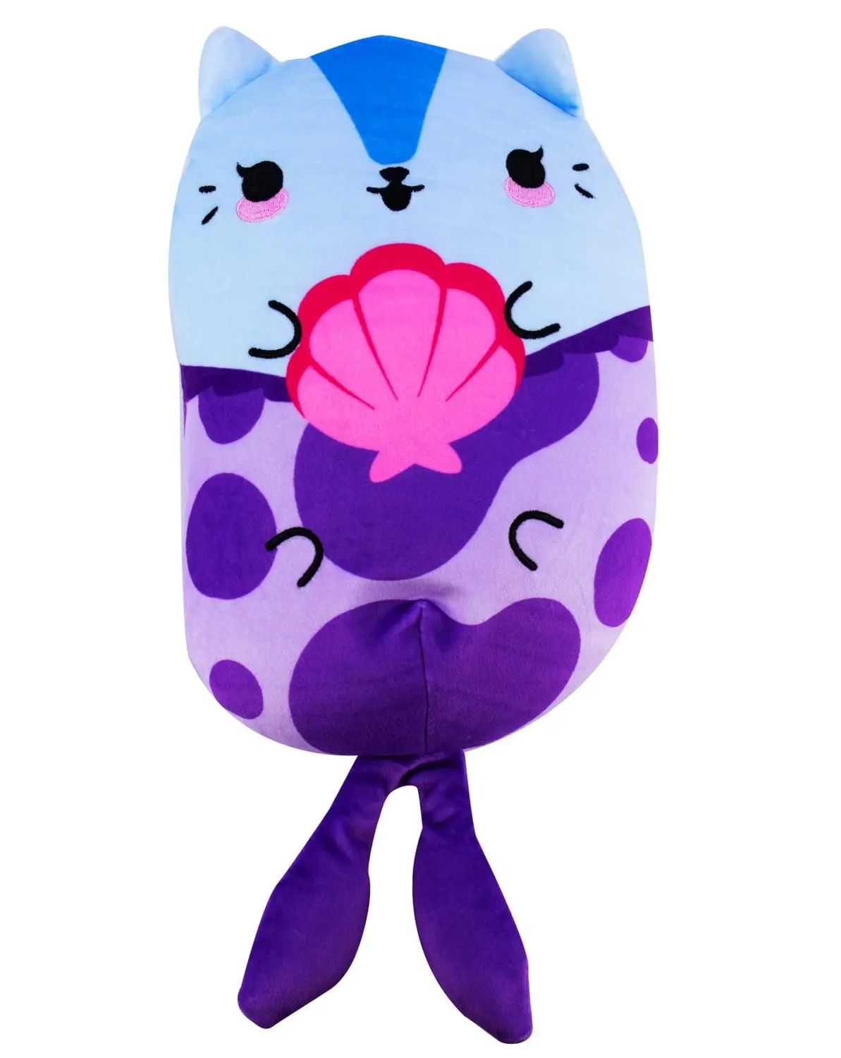 Cats vs Pickles 8" Jumbo Plushies - Meet Shelly the Seashell Cat!