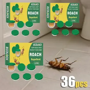 Cockroach repellent, household dormitory kitchen strong cleaning cockroach gel, cockroach bait control set, rodent repellent bag (suitable for indoor and outdoor use)