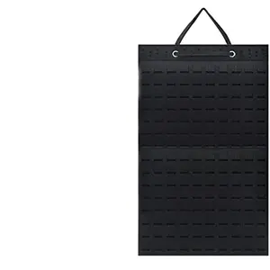 Earrings Organizer, Hanging Earring Holder Holds Up To 300 Pairs, Stud Earring Organizer Large Capacity Storage Earring Hanger, Earring Display Holder Brooch Pin Organizer For Women Girls-Black
