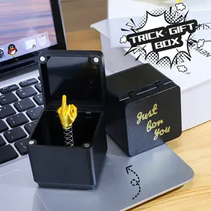 The Gesture Prank Gift Box in a Box - A fun adult gesture prank gift box, a pop-up funny birthday gift for men, to surprise your friends.