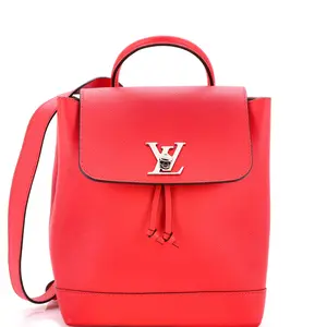 Pre-owned Louis Vuitton Leather Backpacks Lockme Backpack by Rebag