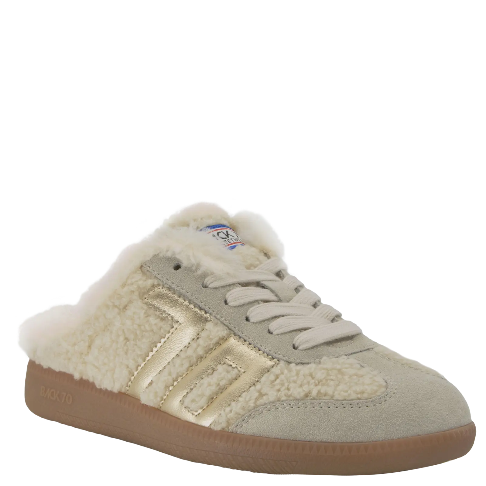 Back 70 Women's Easter FL in Butter Gold Backless Sneakers