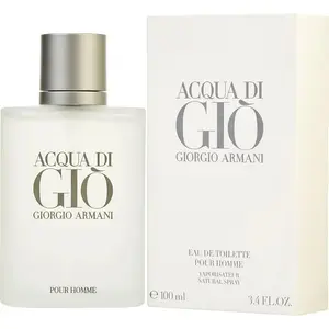 Giorgio Armani Acqua Di Gio Eau De Toilette For Men Edp Perfume Spray Cologne Fragrance Fresh Aquatic Woody Scent