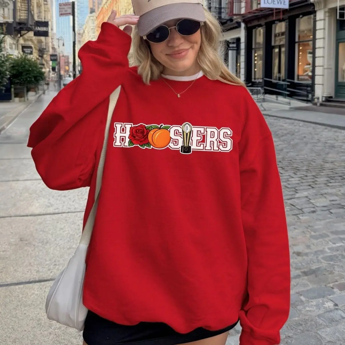 Indiana Hoosiers Peach Bowl Shirt, 2026 Peach Bowl Champions Shirt, College Football Fan Gift, Hoodie , TShirt , Sweatshirt NGNTV