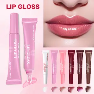 6 pieces/box Premium Gift Lip Gloss Set Moisturizing & Shiny, Lip Color Adjuster Mother's Day Gift Thanksgiving Gift Ladies Gift