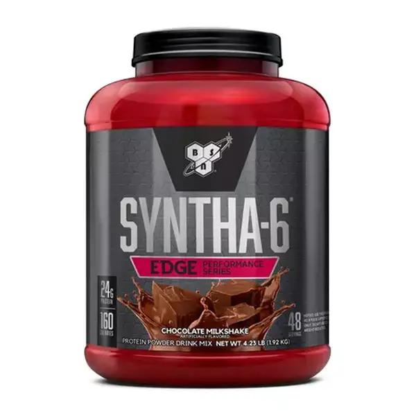 BSN Syntha-6 EDGE Protein Powder, Stimulant-Free Recovery Protein Supplement, Milk-Based Dietary Fitness Aid for Muscle Support (4lbs), Recovery Protein Supplements, Stimulant-Free Protein Supplements