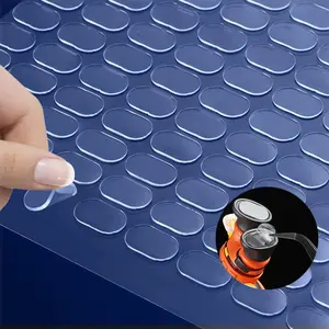 300pcs Transparent Adhesive Dots Double- Sided Sticky Tack - Strong and Traceless Adhesive Stick Dots for Poster, Photos, Office & Home,Festival Party Decorations, etc