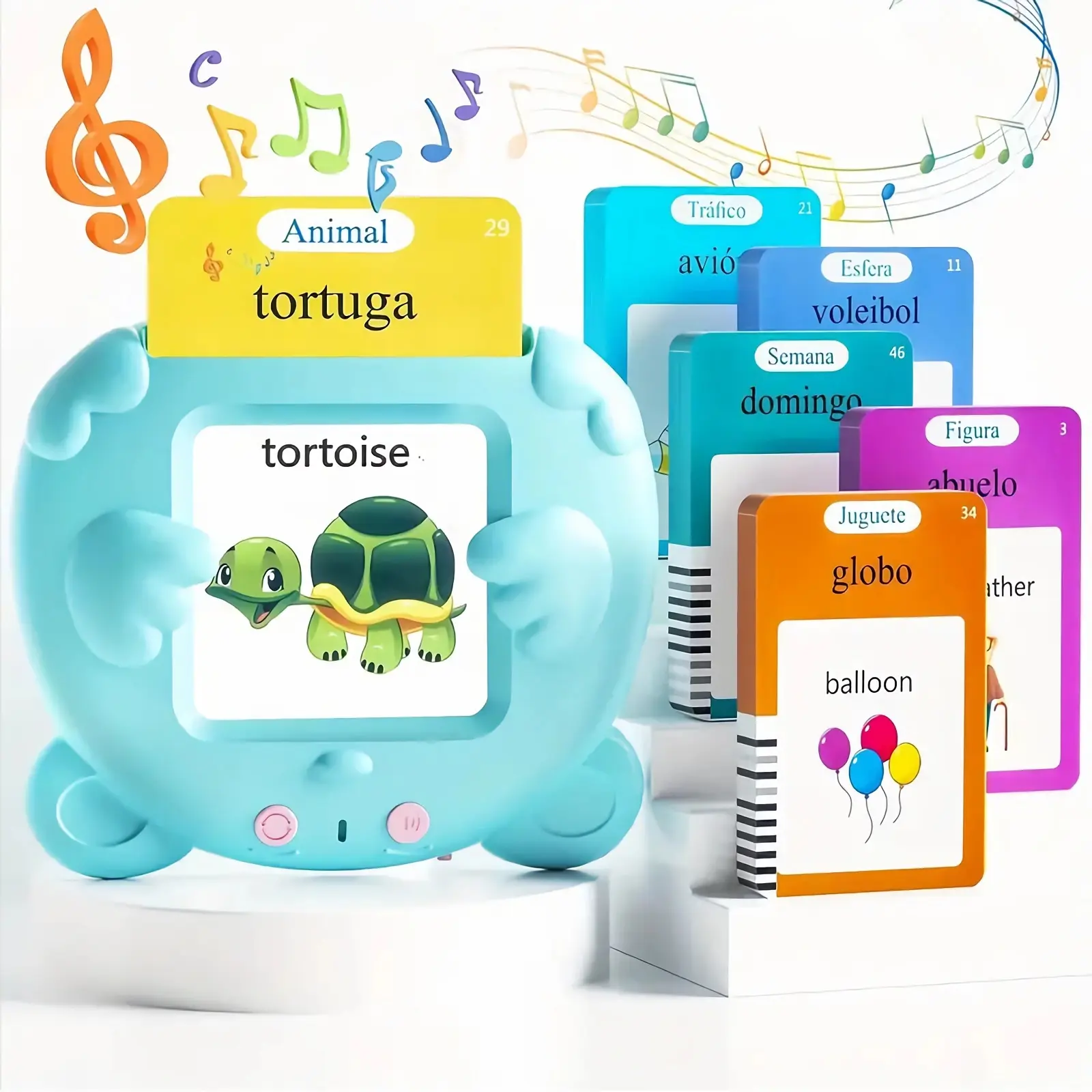 Kids Sensory Learning Toys Talking Flashcards reader english language learning educational toys machine for Preschool