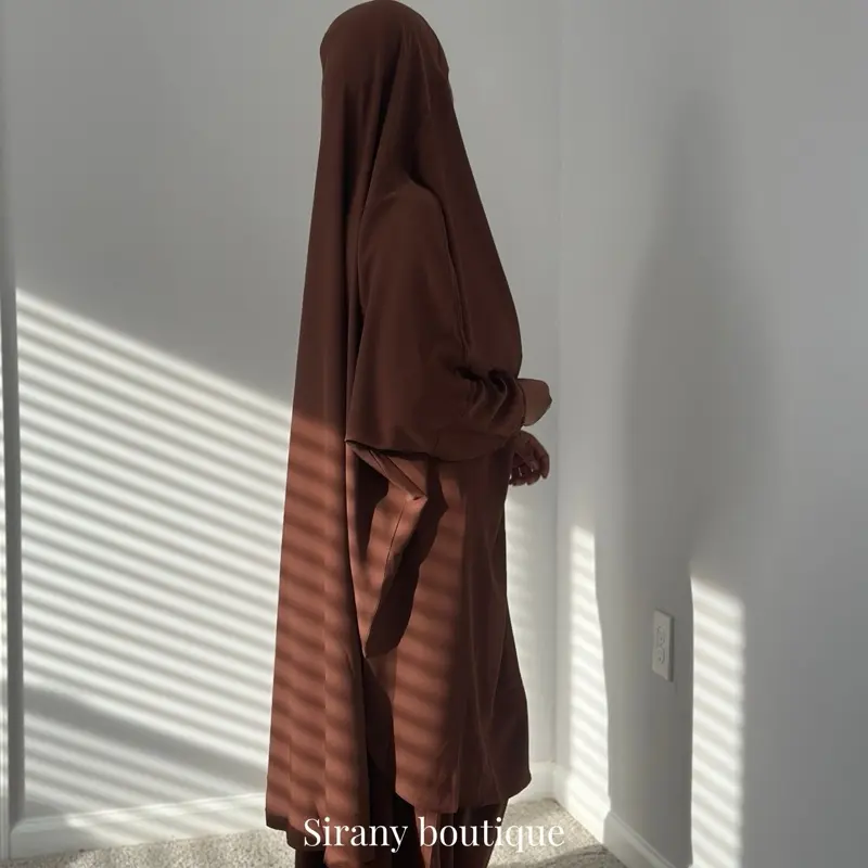 2 pieces jilbab