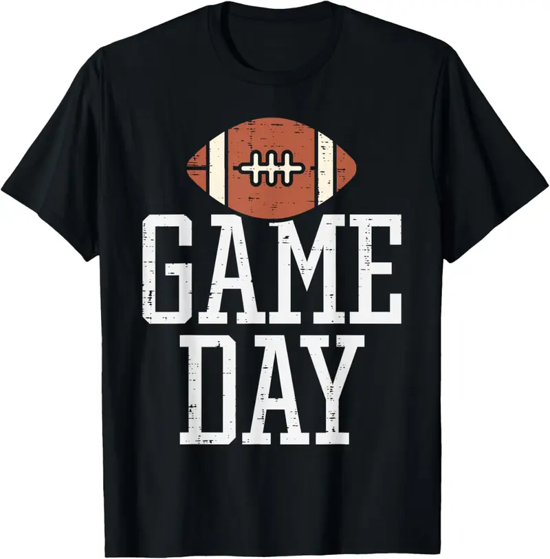100% Cotton Game Day American Football Player Team Coach Men Women T-Shirt