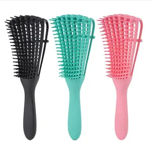 Locsanity Detangling Brush for Kinky, Coily, and Curly Loose Natural Hair Wide Tooth Comb