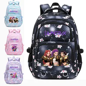 2026 New KPOP Witch Hunters Backpack Travel Print Large Capacity Cartoon School Bag