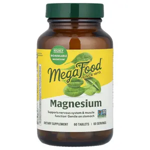 MegaFood Magnesium, 60 Tablets