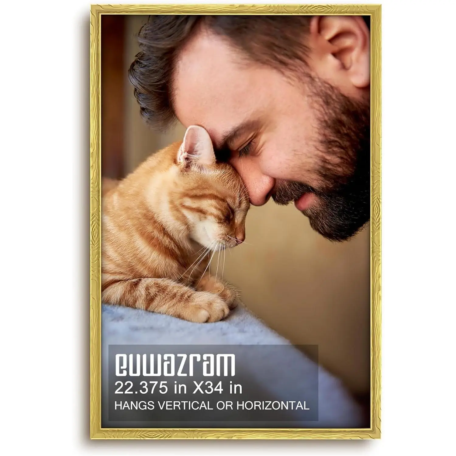 22.375 x 34 Single Poster Frame for Artwork, Puzzles, Photos and Movie Posters