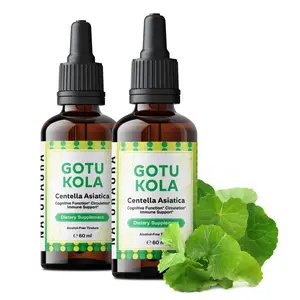 Naturaura - Gotu Kola Natural Tincture - Brain & Memory Function, Immune Support Healthcare - 30 drops - Edible Supplement