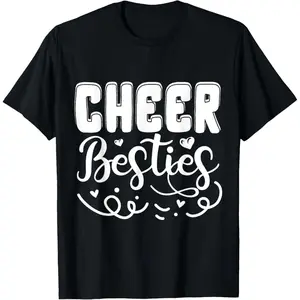 Cheer Besties | Cheerleader T-Shirt