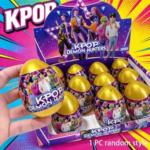 1/2/4 Pieces Fun K-Pop Witch Hunt Surprise Egg Blind Box Easter Party Toy Gift, Perfect Birthday Present, Random Packaging Shipped