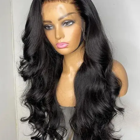 Body Wave Glueless Wigs Human Hair 13x4 13x6 Lace Frontal Wig Human Hair Transparent 4x4 Lace Closure Wig Pre Cut Remy Hair For Black Women Bling