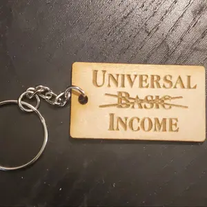 Universal Income Keychain