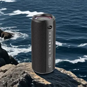 ZEALOT S49 Pro Wireless Speaker, 40W Waterproof IPX-6 Speaker with 3000mAh Battery, Multifunctional Portable Speaker, Bluetooth-compatible Speaker for Home, Car, Outdoor, Camping, Audio