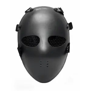 Breathable Tactical Mesh Full Face Mask Lightweight Outdoor Face Protection for Men Outdoor Sports
