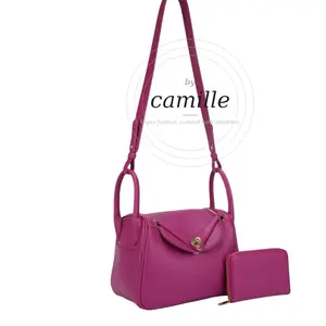 By Camille — Vegan Leather Crossbody bag Satchel Set | Comes with Wallet |